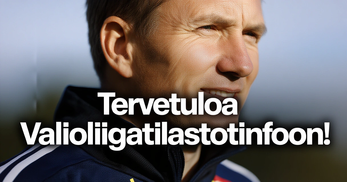 Tervetuloa Valioliigatilastotinfoon!